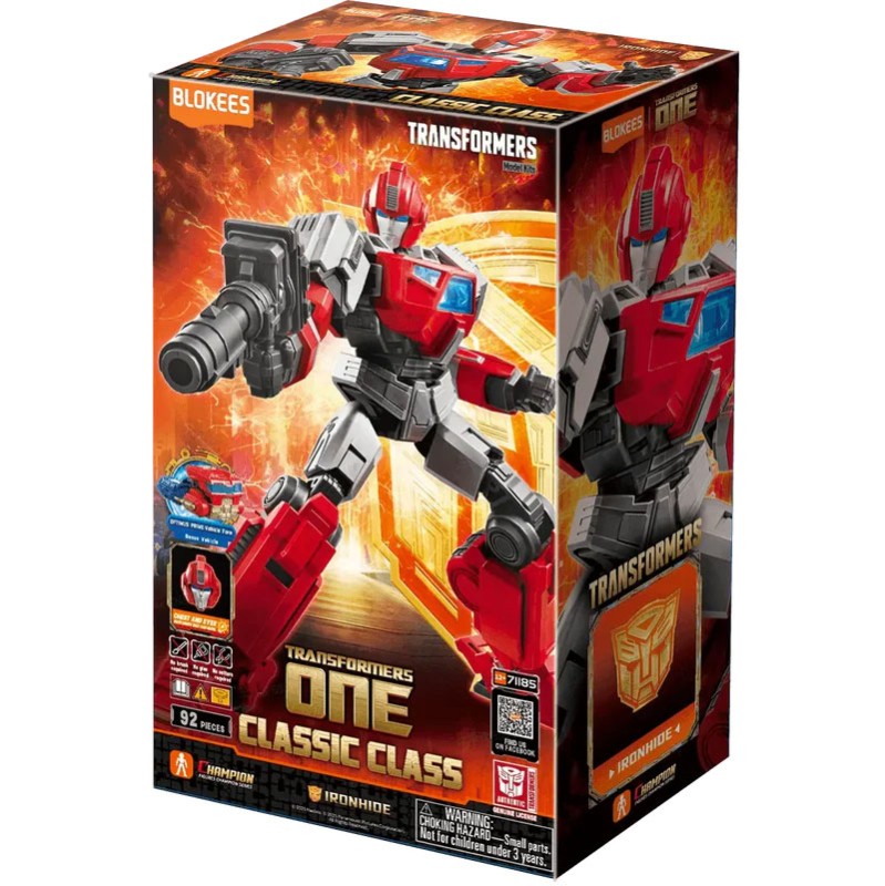 Imagen del producto 3: Blokees Figura Classic Class Transformers 19: Ironhide (Light-Up Eyes)