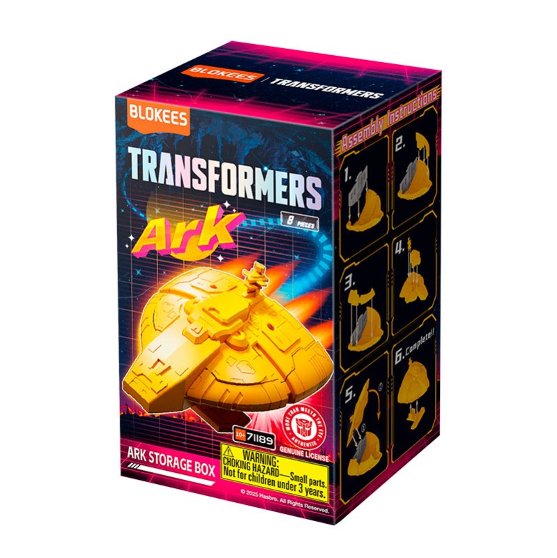 Imagen del producto 2: Blokees Caja de Almacenamiento Transformers Ark