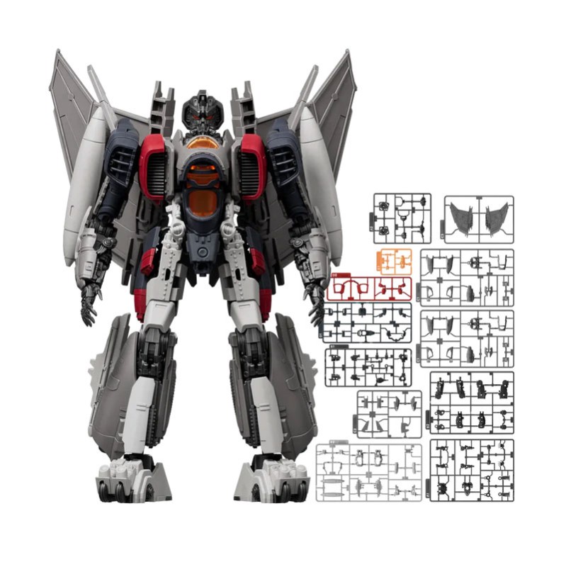 Product image 7: Blokees Classic Class Transformers 25: Blitzwing (Light-Up Eyes) Figure