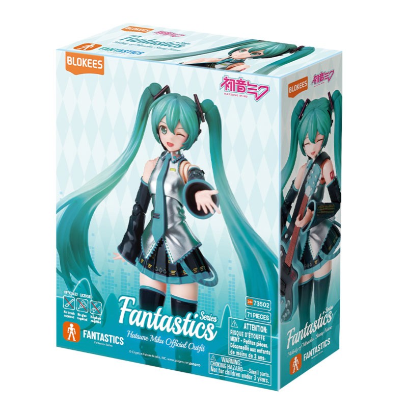 Imagen del producto 2: Blokees Figura Fantastics Edition Hatsune Miku: Official Outfit
