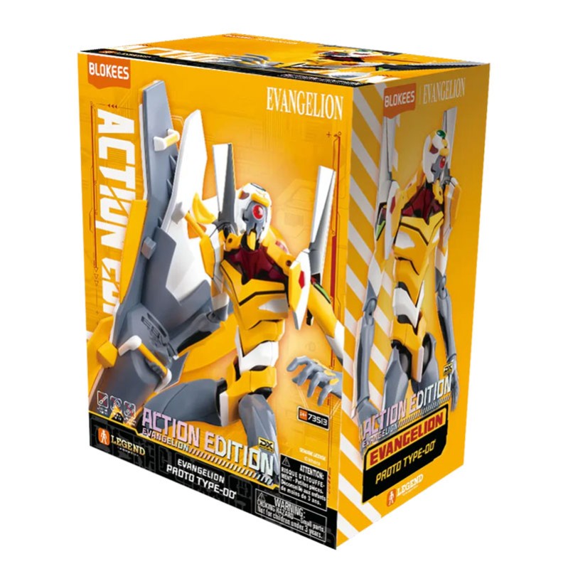 Imagen del producto 2: Blokees Figura Action Edition Evangelion: Proto Type-00'