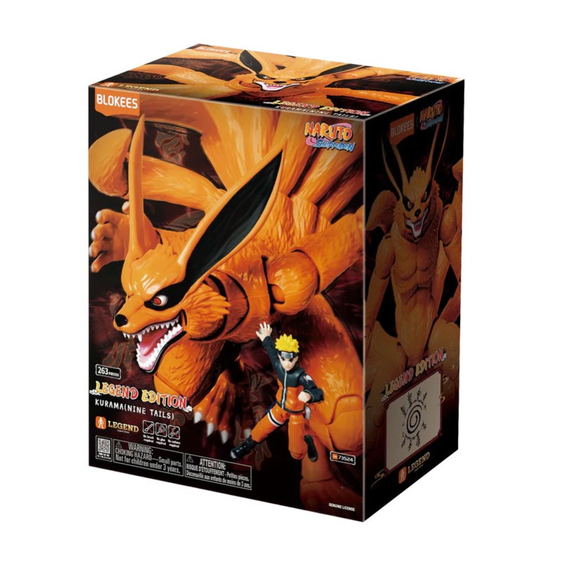Imagen del producto 2: Blokees Figura Legend Edition Naruto: Kurama (Nine Tails)