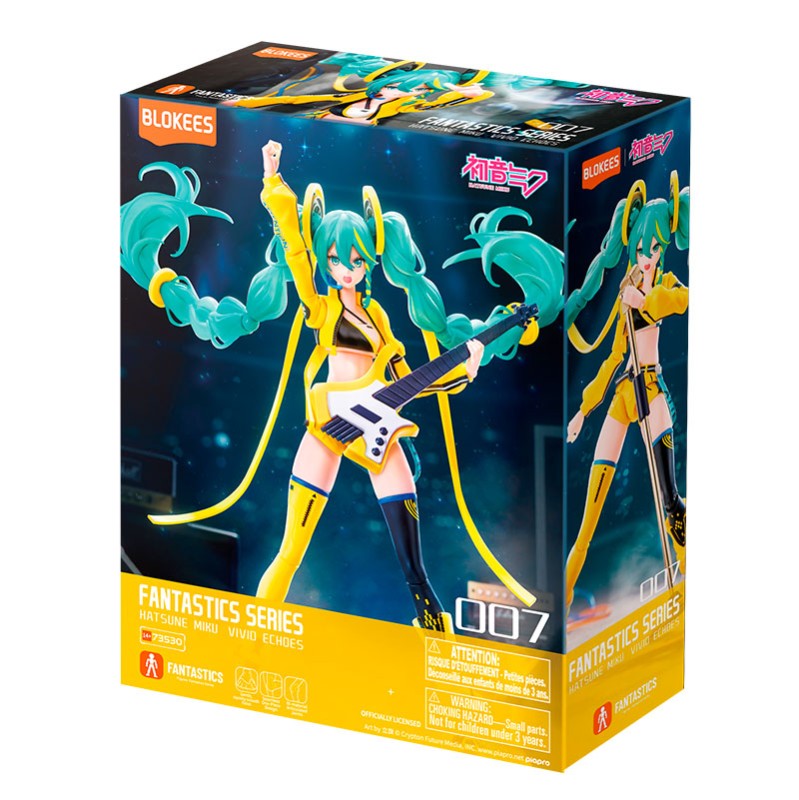 Imagen del producto 2: Blokees Figura Fantastics Edition Hatsune Miku: Vivid Echoes