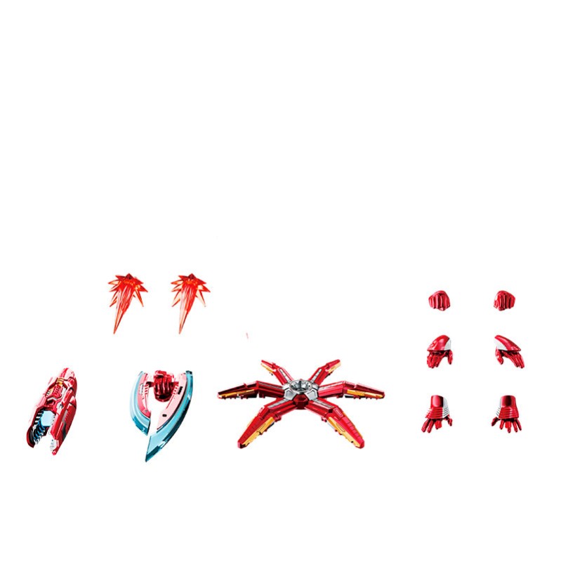 Imagen del producto 5: Blokees Figura Champion Class Marvel Infinity Saga: Iron Man MK85 EX