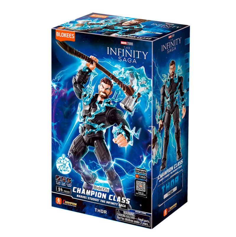 Imagen del producto 2: Blokees Figura Champion Class Marvel Infinity Saga: Thor