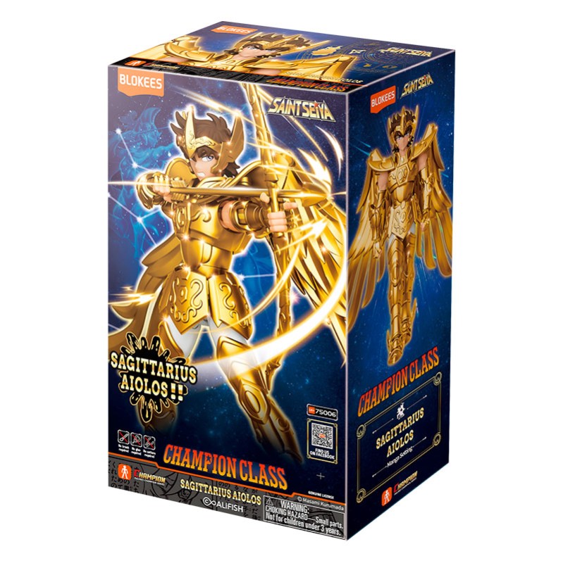 Imagen del producto 2: Blokees Figura Champion Class Saint Seiya: Sagittarius Aiolo