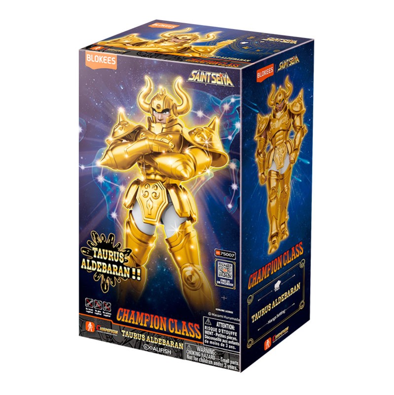 Imagen del producto 2: Blokees Figura Champion Class Saint Seiya: Taurus Aldebaran