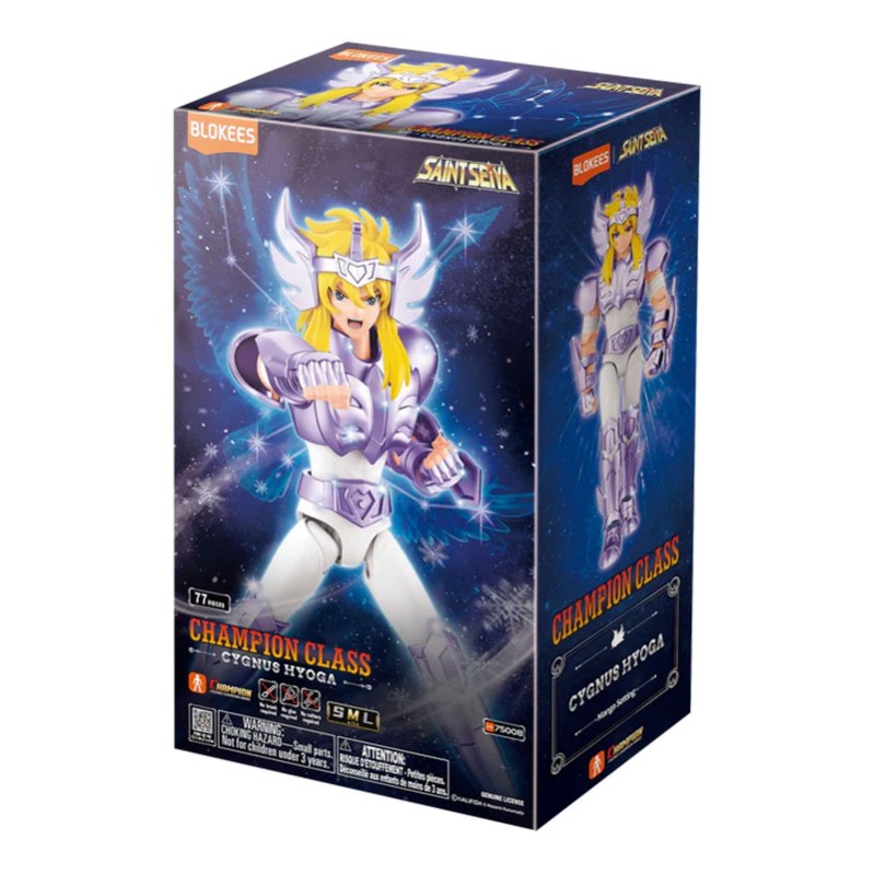 Imagen del producto 2: Blokees Figura Champion Class Saint Seiya: Cygnus Hyoga