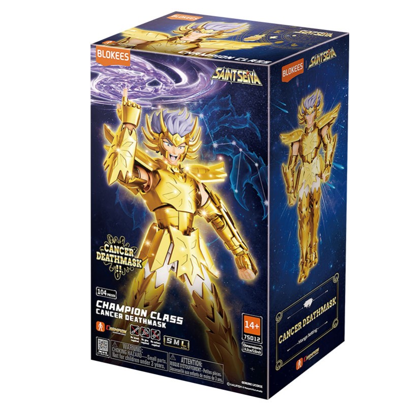 Imagen del producto 2: Blokees Figura Champion Class Saint Seiya: Deathmask