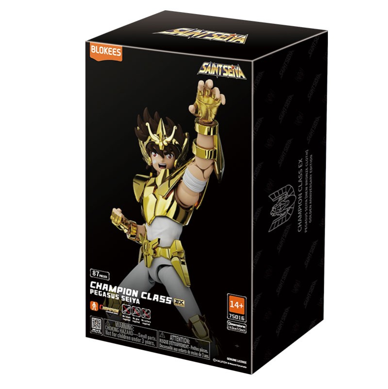 Imagen del producto 2: Blokees Figura Champion Class Saint Seiya: Pegasus Seiya EX