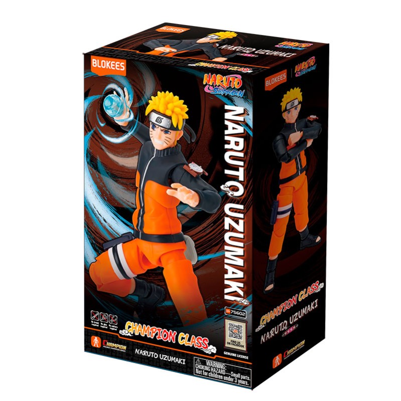 Imagen del producto 2: Blokees Figura Champion Class Naruto CC02: Naruto Uzumaki