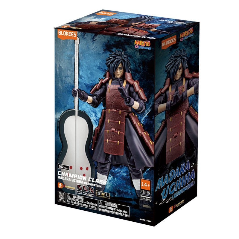 Imagen del producto 2: Blokees Figura Champion Class Naruto CC05: Madara Uchiha
