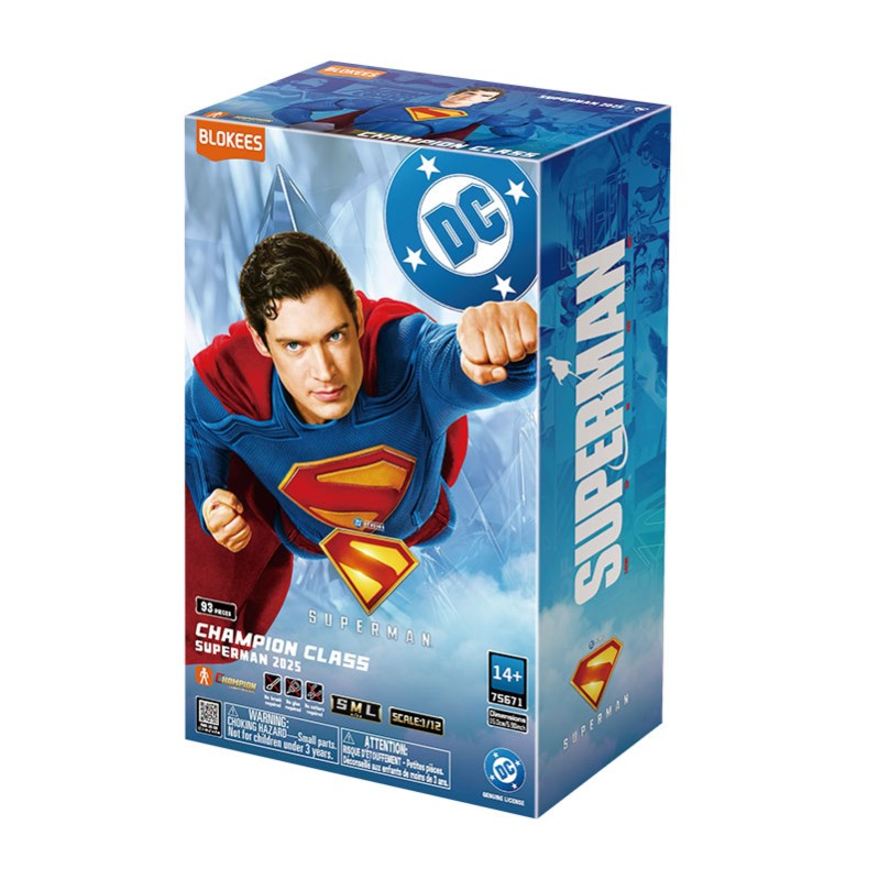 Imagen del producto 2: Blokees Figura Champion Class DC 01: Superman 2025