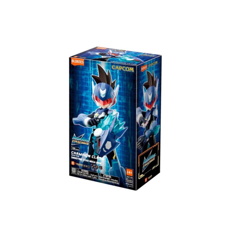 Imagen del producto 2: Blokees Figura Champion Class MegaMan CC01: Shooting Star Mega Man