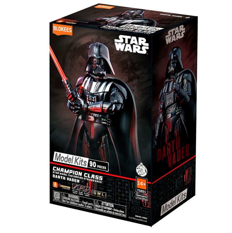 Imagen del producto 2: Blokees Figura Champion Class Star Wars: Darth Vader