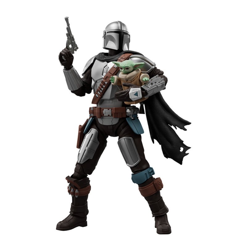 Imagen del producto 7: Blokees Figura Champion Class Star Wars 05: Mandalorian & Grogu