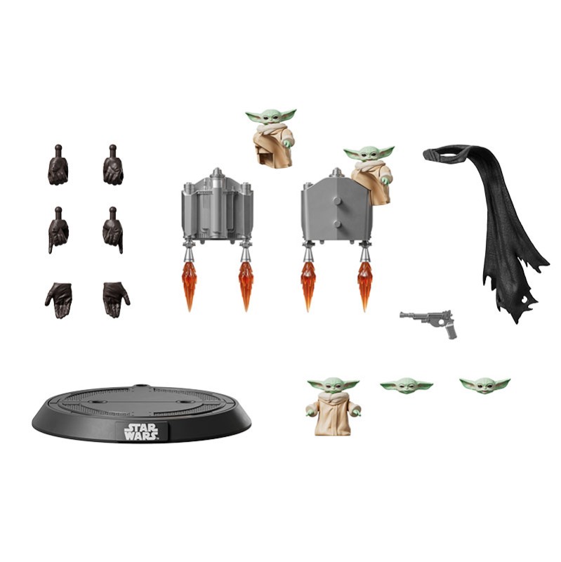 Imagen del producto 9: Blokees Figura Champion Class Star Wars 05: Mandalorian & Grogu