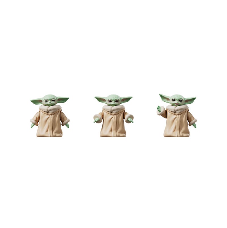 Imagen del producto 10: Blokees Figura Champion Class Star Wars 05: Mandalorian & Grogu