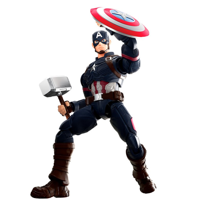 Imagen del producto 5: Blokees Figura Champion Class Marvel Infinity Saga: Capitán América
