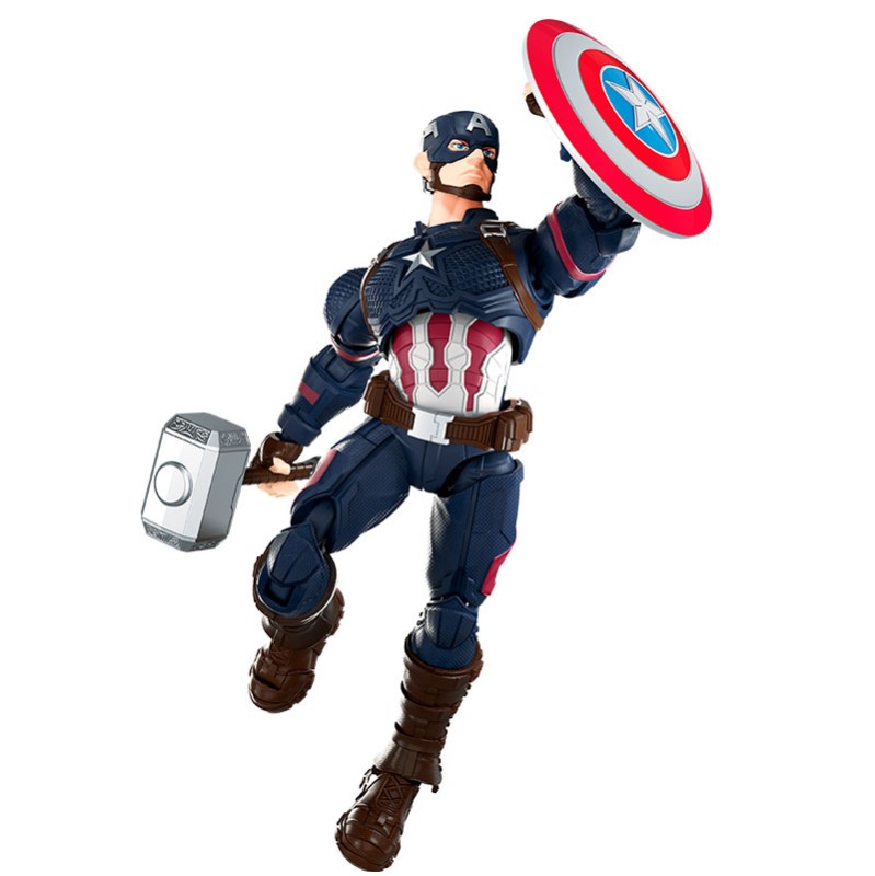 Imagen del producto 4: Blokees Figura Champion Class Marvel Infinity Saga: Capitán América