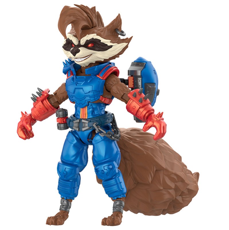 Imagen del producto 5: Blokees Figura Champion Class Marvel Rivals: Rocket Racoon