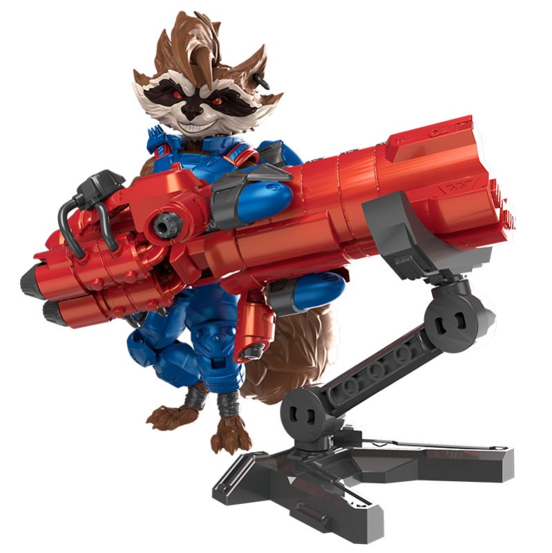 Imagen del producto 4: Blokees Figura Champion Class Marvel Rivals: Rocket Racoon