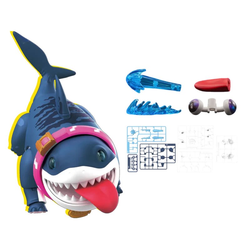 Imagen del producto 4: Blokees Figura Champion Class Marvel 12 Rivals: Jeff the Land Shark