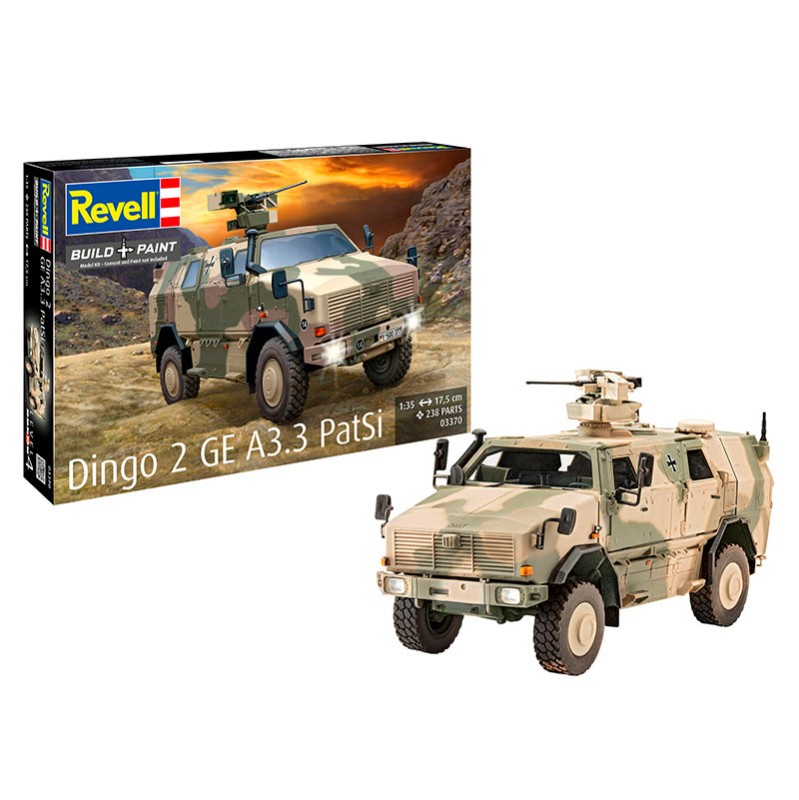 Revell Veicolo militare Dingo 2 GE A3.3 PatSi 1:35
