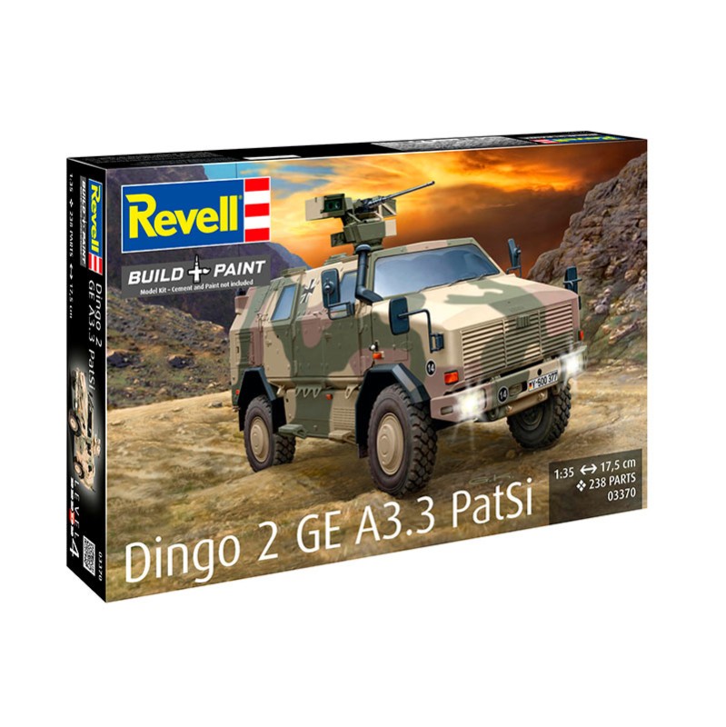 Imagen del producto 3: Revell Vehículo Militar Dingo 2 GE A3.3 PatSi 1:35