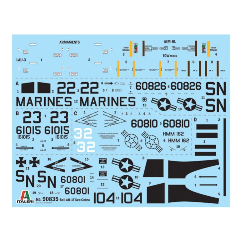 Image du produit 4: Italeri Hélicoptère AH-1T Sea Cobra 1:48