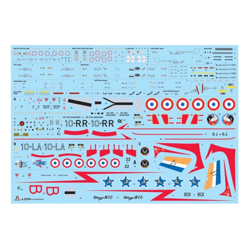 Imagen del producto 4: Italeri Avión Mirage IIIC 1:32