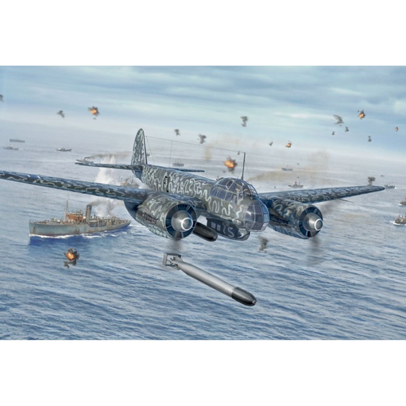 Italeri Aereo Junkers Ju 88 A-17 Torpedo Bomber 1:72