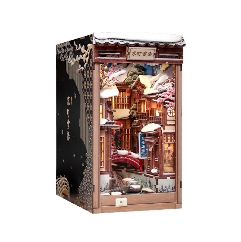 Imagen del producto 2: Cutebee Book Nook Kyoto Snow Whisper 286 piezas