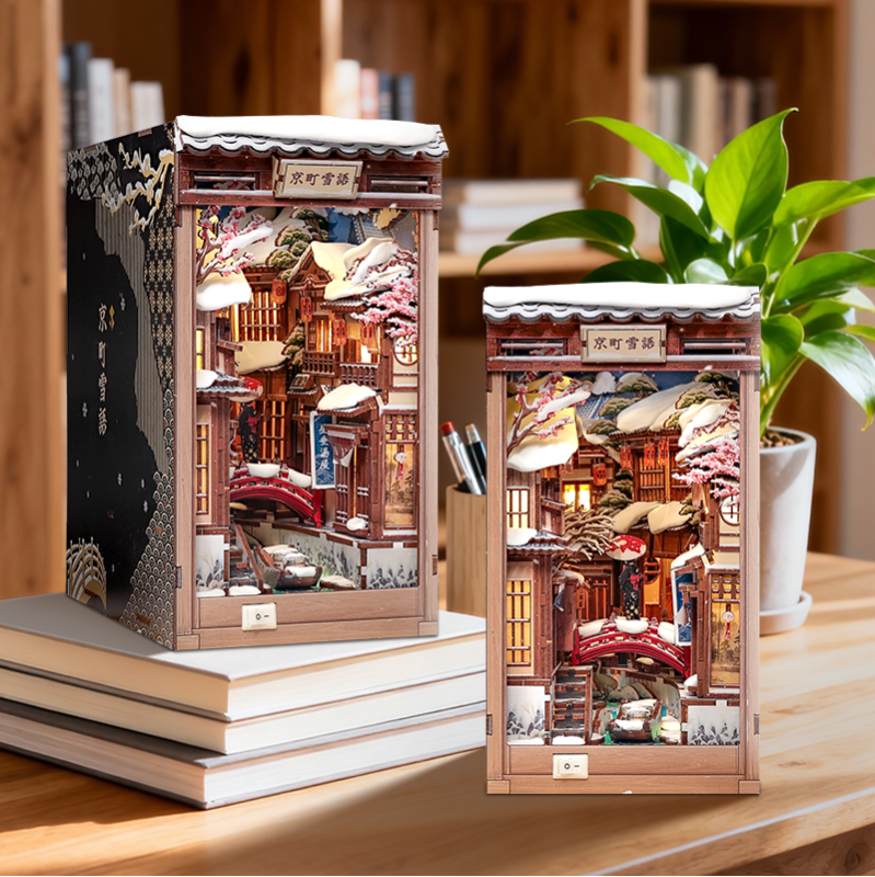 Imagen del producto 5: Cutebee Book Nook Kyoto Snow Whisper 286 piezas
