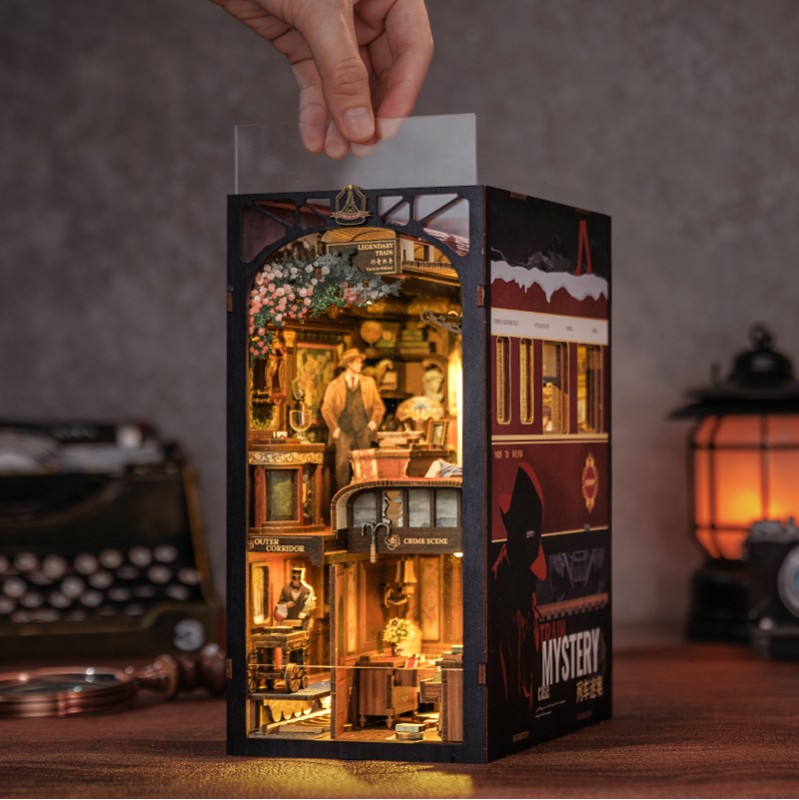 Imagen del producto 5: Cutebee Book Nook Train Mystery Case 338 piezas