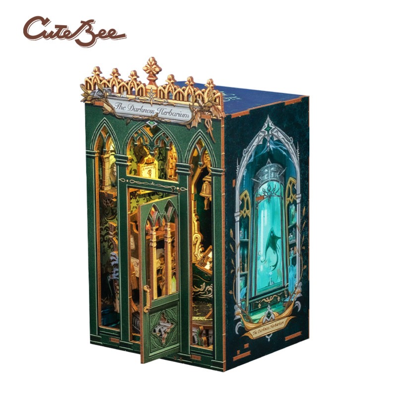 Imagen del producto 2: Cutebee Book Nook The Darkness Herbarium 98 piezas