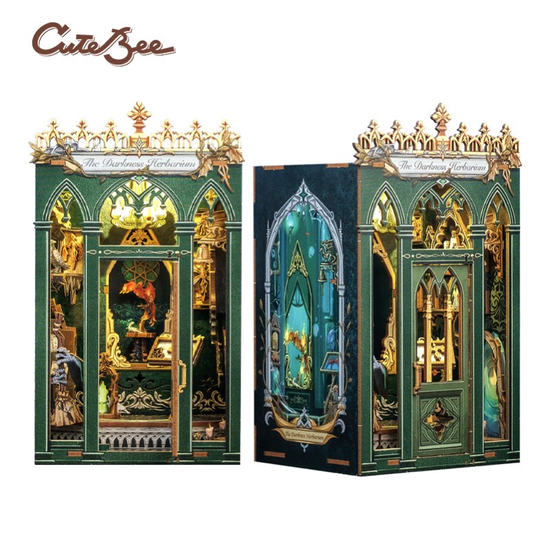 Imagen del producto 3: Cutebee Book Nook The Darkness Herbarium 98 piezas