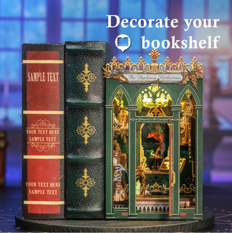 Imagen del producto 4: Cutebee Book Nook The Darkness Herbarium 98 piezas