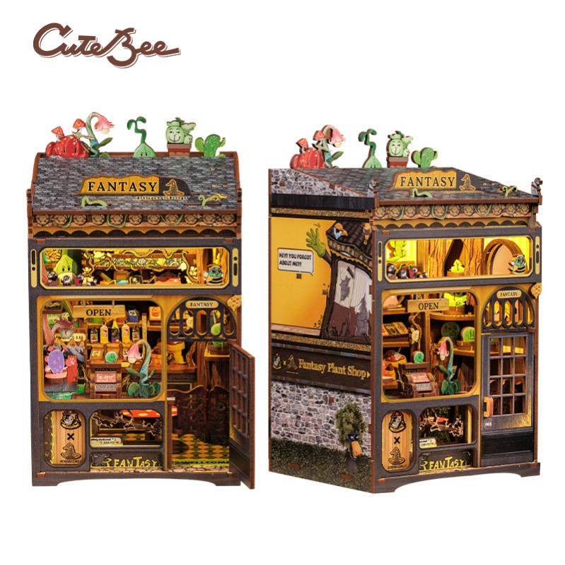 Imagen del producto 5: Cutebee Book Nook Fantasy Plant Shop 146 piezas