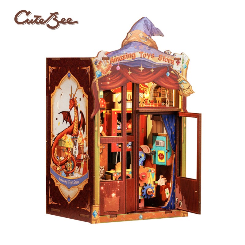 Cutebee Book Nook Amazing Toy Store 1403 piezas