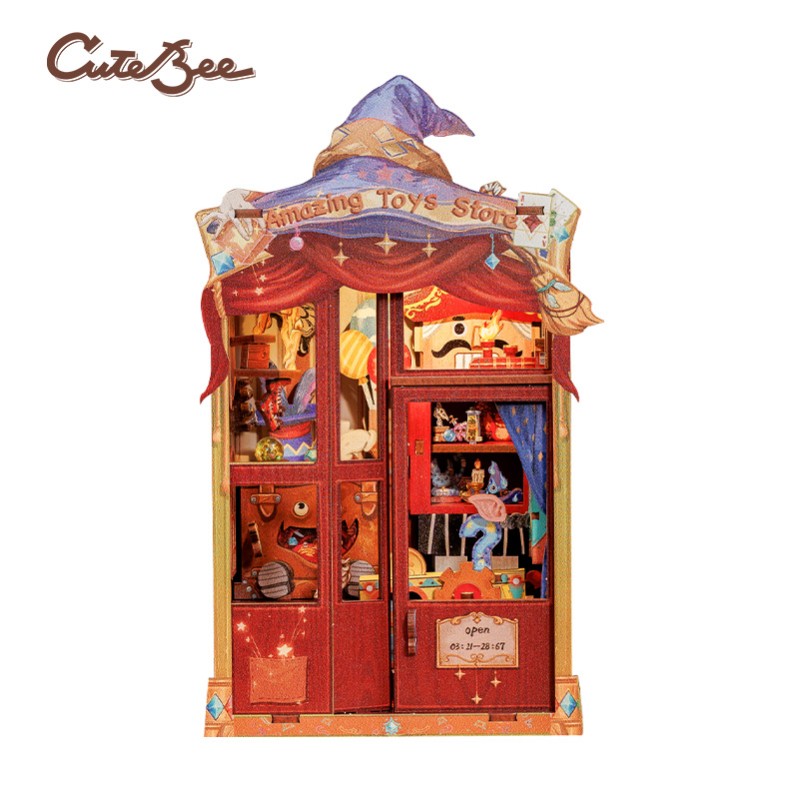 Imagen del producto 2: Cutebee Book Nook Amazing Toy Store 1403 piezas