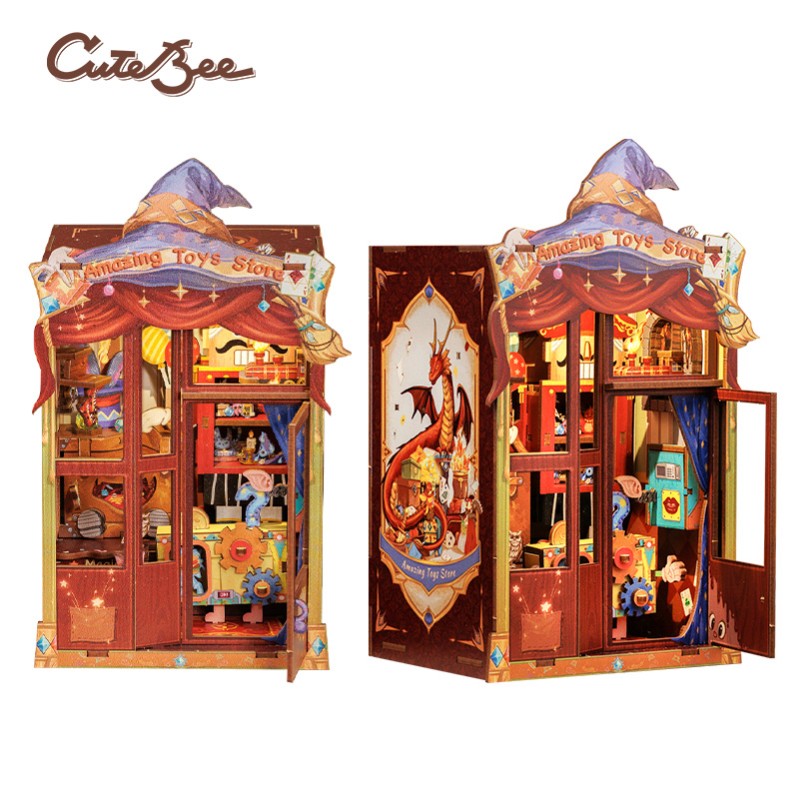 Imagen del producto 3: Cutebee Book Nook Amazing Toy Store 1403 piezas