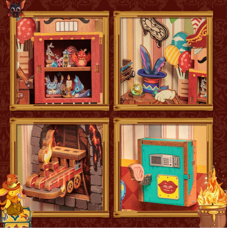 Imagen del producto 6: Cutebee Book Nook Amazing Toy Store 1403 piezas