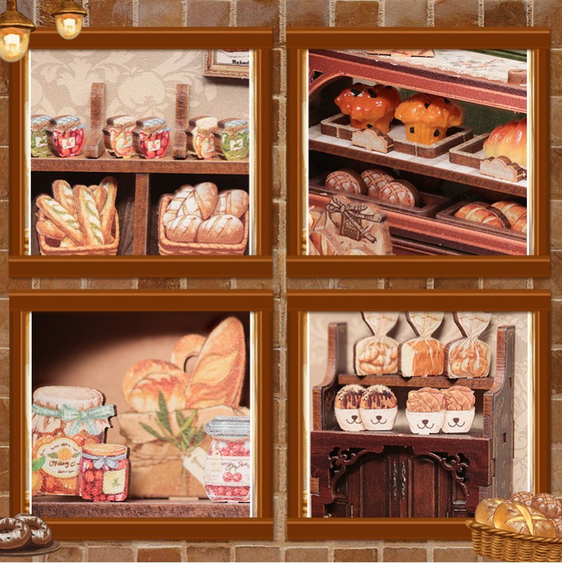 Immagine del prodotto 8: Cutebee Casa in miniatura Mrs.Hunt Bakery 216 pezzi