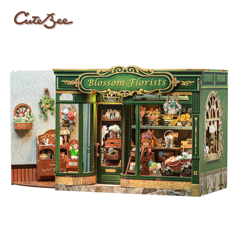 Imagen del producto 3: Cutebee Miniature House Blossom Florists 265 piezas