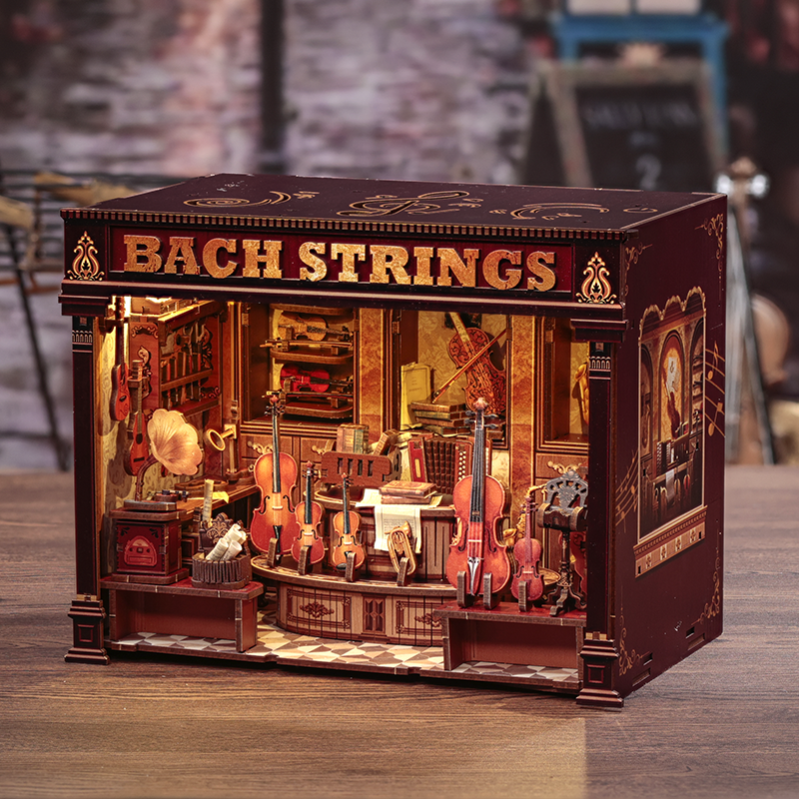 Imagen del producto 2: Cutebee Miniature House Bach Strings 285 piezas
