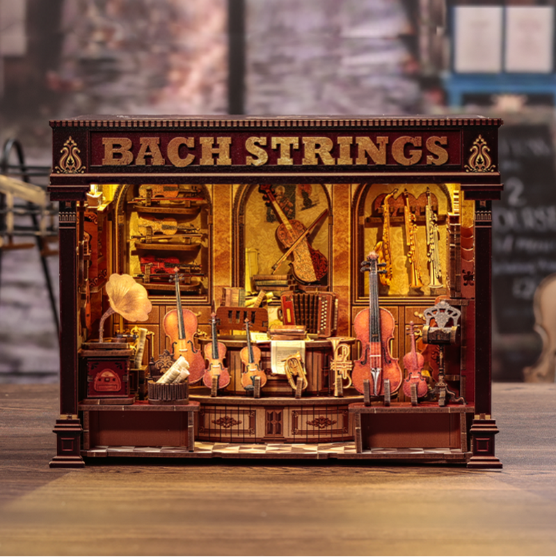 Imagen del producto 3: Cutebee Miniature House Bach Strings 285 piezas
