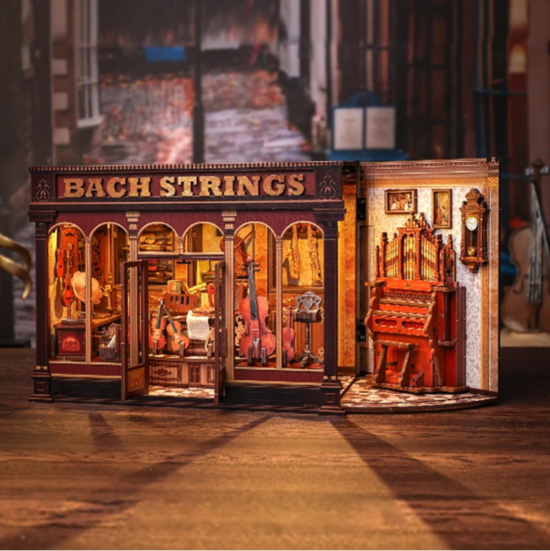 Imagen del producto 4: Cutebee Miniature House Bach Strings 285 piezas