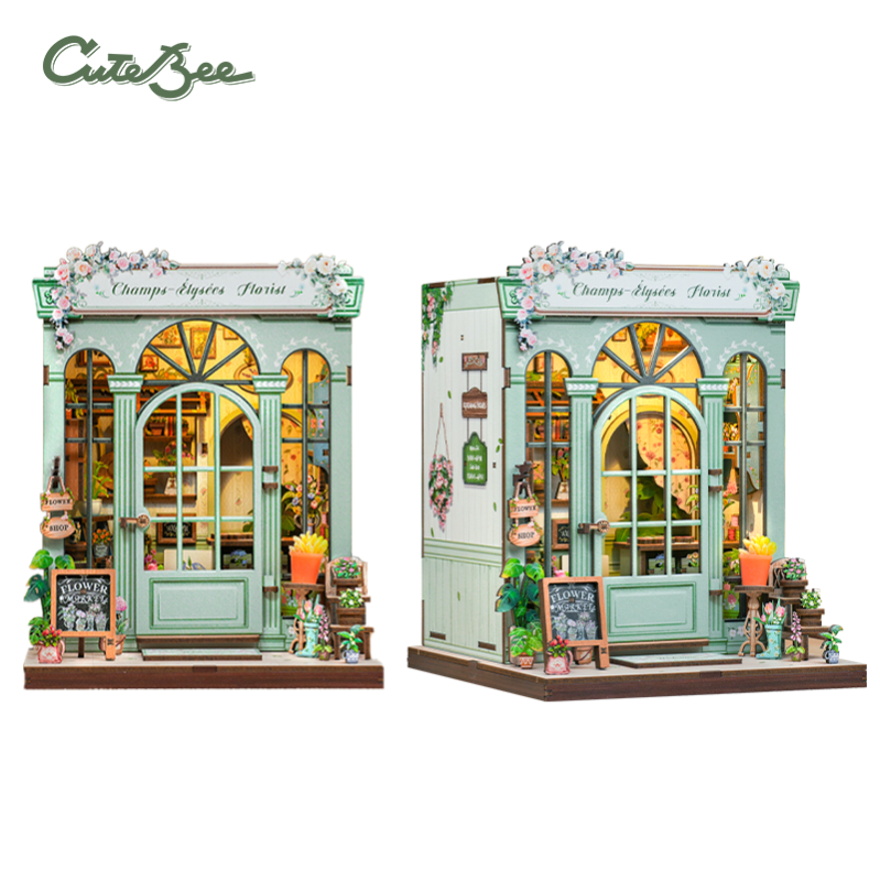 Imagen del producto 2: Cutebee Book Nook Champs Elysees Florist 199 piezas