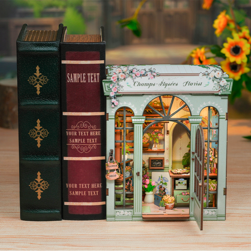Imagen del producto 5: Cutebee Book Nook Champs Elysees Florist 199 piezas